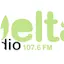 Logo Ràdio Delta 107.6 FM