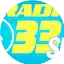 Logo Radio 33 SUD - LDS