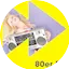 Logo Antenne 80er POP