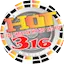 Logo HOT 3:16 Radio
