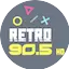 Logo Retro 90.5 HD