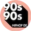 Logo 90s90s Hiphop deutsch