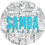 Logo Rádio Samba Galaxie