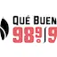Logo Que Buena 98.9 & 99.1 FM