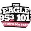 Logo 95.3 & 101.1 The Eagle