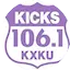 Logo Kicks 106.1