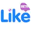 Logo Like Retro