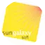 Logo sun galaxy soft