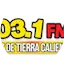 Logo 103.1 fm la voz de Tierra caliente