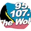 Logo 95.3 & 107.1 The Wolf