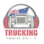 Logo Trucking Radio 24/7