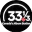 Logo 33-1/3 Canada's Album Station