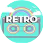 Logo 100FM Radius - Retro