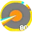 Logo 100FM Radius - 80s