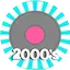 Logo 100FM Radius - 2000s