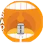 Logo 100FM Radius - Karaoke