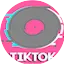 Logo 100FM Radius - Tik Tok