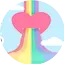 Logo 100FM Radius - Pride Week