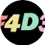 Logo F4D3 - Country Radio
