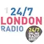 Logo 24/7 London Radio