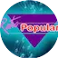 Logo Retro Popular