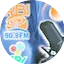 Logo R B I 90.9 FM