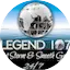 Logo Legend 107 Gospel Ultimate Praise