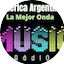 Logo Fm 91.1 America Argentina