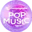 Logo Champagne FM Pop Music
