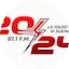 Logo La 20 24 fm