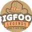 Logo Bigfoot Legends 101.7 & 107.7 FM