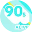 Logo 90s ALIVE