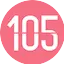 Logo Rádio 105 Ilhéus