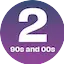Logo MPB Radio 2 90s and 00s