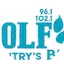 Logo 96.1 & 102.1 The Wolf