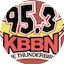 Logo KBBN 95.3 FM The Thunderbird