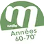 Logo M Radio Culte Années 60 et 70