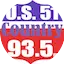 Logo U.S. 51 Country 93.5 FM