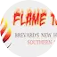 Logo FLAME 104.7FM WFLA-DB