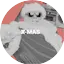 Logo delta radio X-Mas