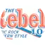 Logo 104.9 The Rebel