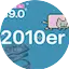 Logo 89.0 RTL 2010er