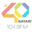 Logo Los 40 Nayarit 104.9 FM