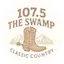 Logo 107.5 The Swamp Classic Country