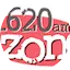 Logo 1620 AM The Zone - KOZN