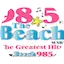 Logo 98.5 The Beach