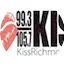 Logo 99.3/105.7 KISS FM