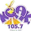 Logo KQAK 105.7 FM