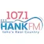 Logo 107.1 Hank FM