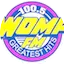 Logo 100.5 WOMP FM